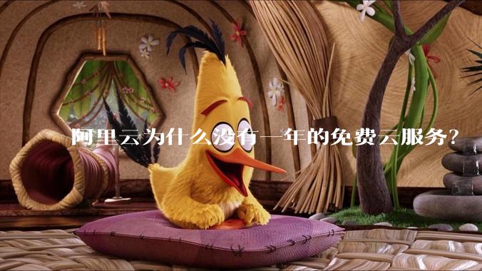 阿里云为什么没有一年的免费云服务？