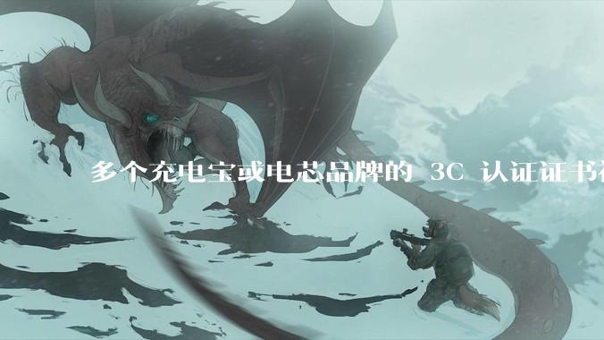 多个充电宝或电芯品牌的 3C 认证证书被暂停，涉及罗马仕、安克、绿联、倍思、安普瑞斯等，发生了什么？