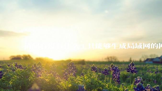 请问有没有什么工具能够生成局域网的网络拓扑结构图？