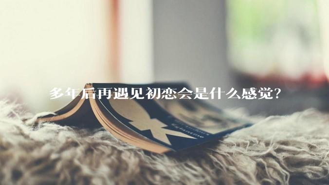 多年后再遇见初恋会是什么感觉？
