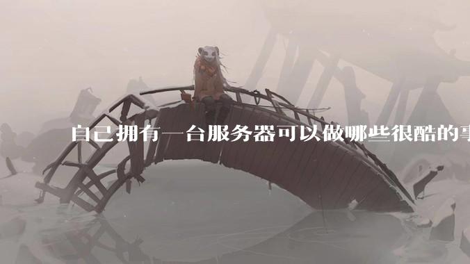 自己拥有一台服务器可以做哪些很酷的事情？