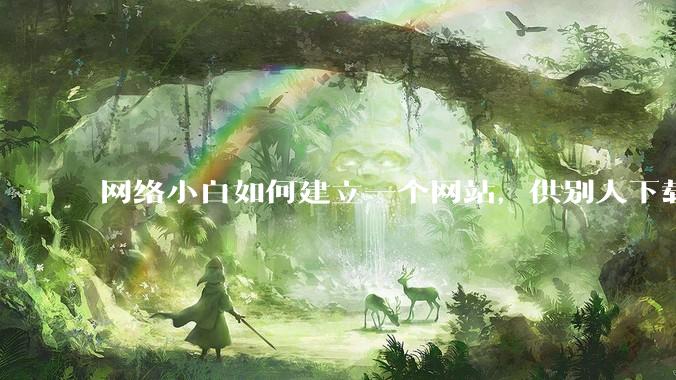 网络小白如何建立一个网站，供别人下载文件（主要是PDF和MP3）?